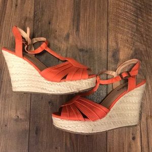 Candies Wedge Sandals size 7.5